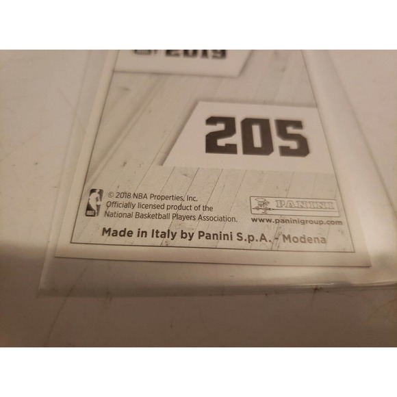 2018-2019 Panini Sticker #205 - Bradley Beal - Wizards - European Italy - Picture 3 of 3